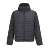 Куртка мужская "STREAM HOODED", черный, S, таффета 280 Т, 100% полиэстер