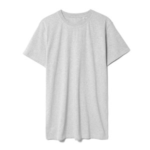 футболка мужская t-bolka stretch, серый меланж
