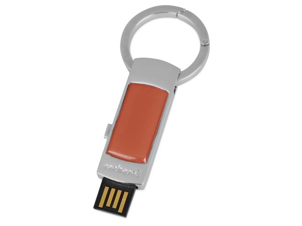Подарочный набор: брелок с USB-флешкой на 4 Гб, ручка шариковая - Подарочный набор: брелок с USB-флешкой на 4 Гб, ручка шариковая
