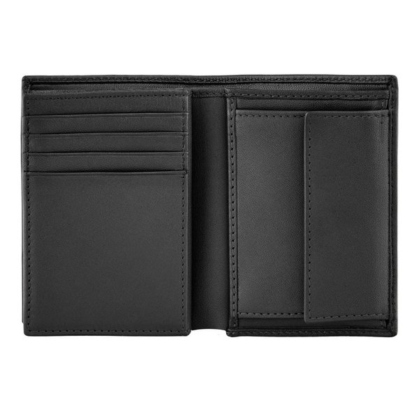 Картхолдер с клапаном и карманом для денег Double B Saffiano - Картхолдер с клапаном и карманом для денег Double B Saffiano