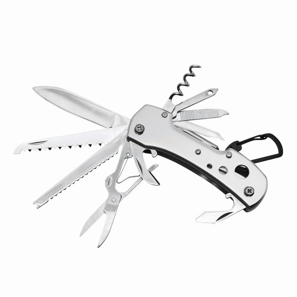 Многофункциональный инструмент STRONG HELPER, 12 шт, серебристый - Многофункциональный инструмент STRONG HELPER, 12 шт, серебристый
