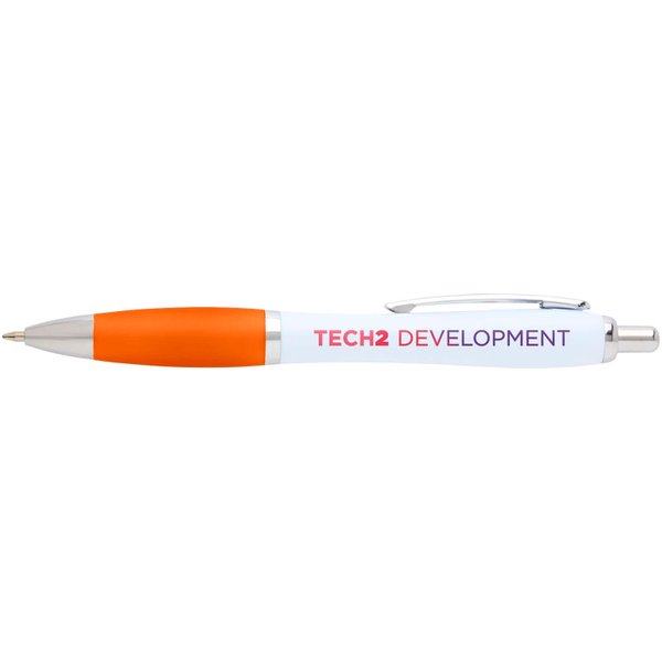 Шариковая ручка Nash из переработанного пластика (черные чернила) - Шариковая ручка Nash из переработанного пластика (черные чернила)