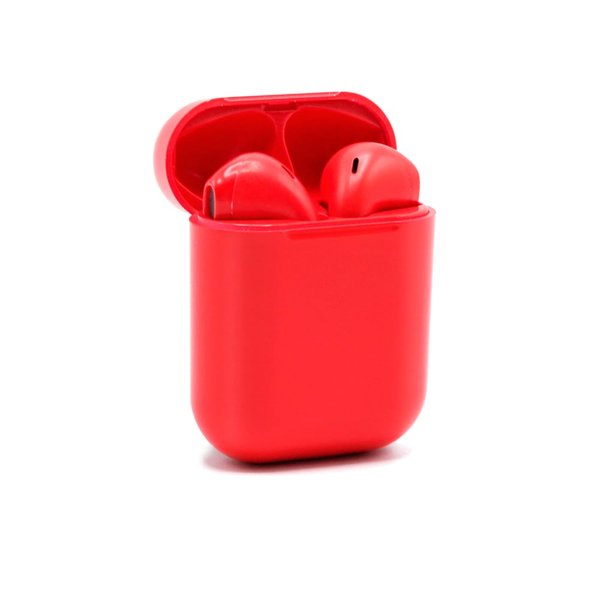Наушники беспроводные Bluetooth SimplyPods, красные - Наушники беспроводные Bluetooth SimplyPods, красные