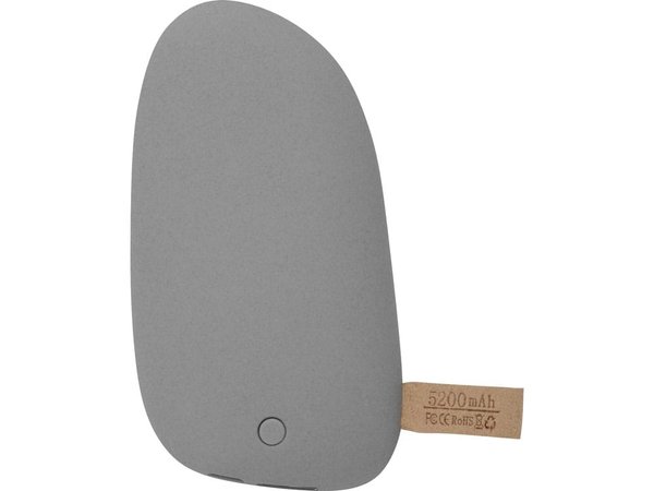 Внешний аккумулятор в форме камня «Stone», 5200 mAh - Внешний аккумулятор в форме камня «Stone», 5200 mAh