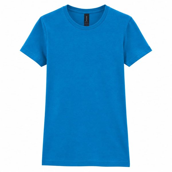 Футболка SOFTSTYLE WOMAN - Футболка SOFTSTYLE WOMAN, ЯРКО-СИНИЙ S