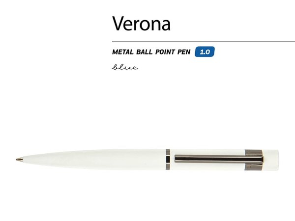 Ручка металлическая шариковая «Verona», софт-тач - Ручка металлическая шариковая «Verona», софт-тач