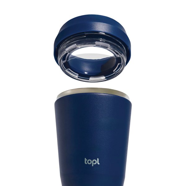 Термостакан Topl из переработанной стали с крышкой 360°, 235 мл - Термостакан Topl из переработанной стали с крышкой 360°, 235 мл