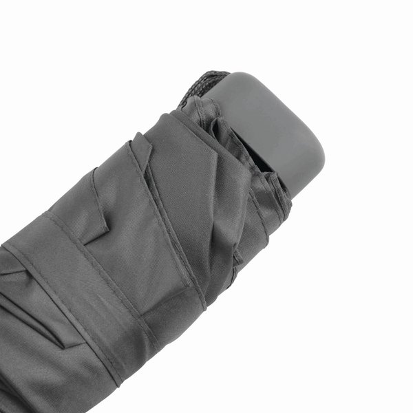 Алюминиевый мини-зонт POCKET, серый - Алюминиевый мини-зонт POCKET, серый