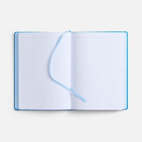 Ежедневник Peel, недатированный, голубой