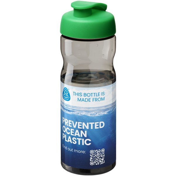 Спортивная бутылка H2O Active® Eco Base 650 мл с откидной крышкой - Спортивная бутылка H2O Active® Eco Base 650 мл с откидной крышкой