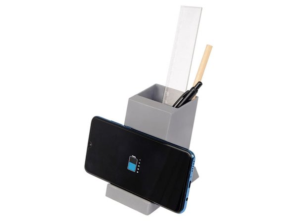 Настольное беспроводное зарядное устройство «Glow Box» - Настольное беспроводное зарядное устройство «Glow Box»