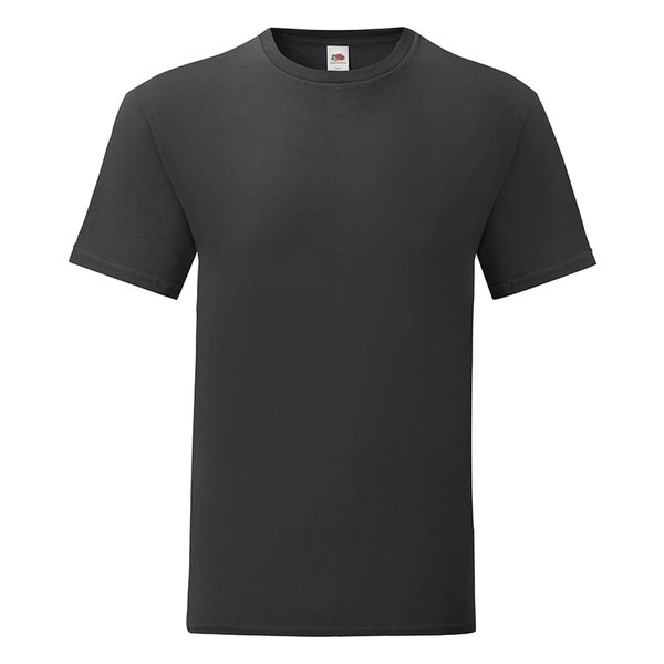 Футболка мужская ICONIC 145 - Футболка "Iconic", черный, 3XL, 100% х/б, 150 г/м2