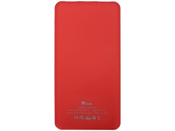 Внешний аккумулятор «Reserve» с USB Type-C, 5000 mAh - Внешний аккумулятор «Reserve» с USB Type-C, 5000 mAh