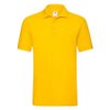 Рубашка поло мужская PREMIUM POLO, желтый, 2XL, 100% хлопок, 180 г/м2