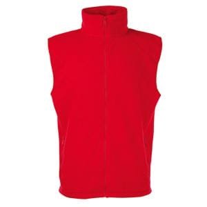 Жилет мужской "Sleeveless Fleece" - Жилет "Sleeveless Fleece", красный_S, 100% п/э, 300 г/м2