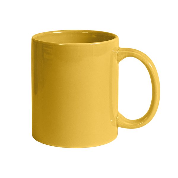 Кружка "DECOL" для деколи, 330 мл, d=82 мм, премиум, белая - Кружка "DECOL" для деколи, 330 мл, d=82 мм, премиум, желтая