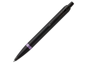 ручка шариковая parker «im vibrant rings flame amethyst purple»