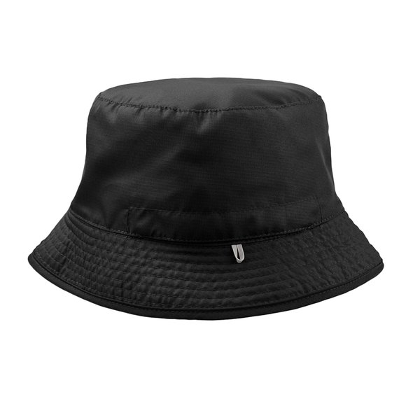 Панама BUCKET POCKET - Панама BUCKET POCKET, черный-серый, 100% нейлон, 85 г/м2
