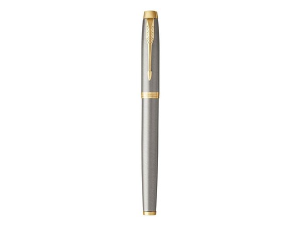 Ручка перьевая Parker «IM Metal Brushed Metal GT» - Ручка перьевая Parker «IM Metal Brushed Metal GT»