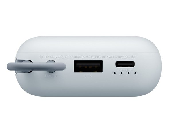 Внешний аккумулятор со встроенным кабелем Mi Power Bank (Integrated Cable), 10000 мАч - Внешний аккумулятор со встроенным кабелем Mi Power Bank (Integrated Cable), 10000 мАч