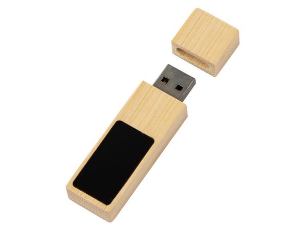 USB 2.0- флешка на 32 Гб c подсветкой логотипа «Bamboo LED» - USB 2.0- флешка на 32 Гб c подсветкой логотипа «Bamboo LED»