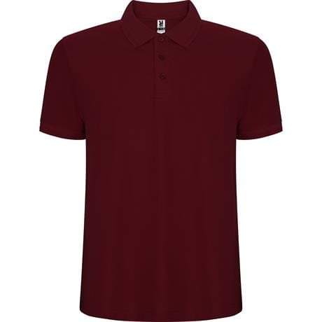 Футболка поло PEGASO PREMIUM мужская - Футболка поло PEGASO PREMIUM мужская, ГРАНАТОВЫЙ M