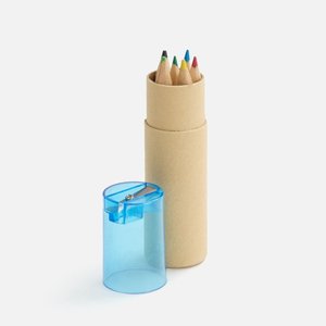 набор карандашей pencilvania office с точилкой, синий