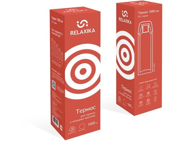 Термос Relaxika «101», 1 л - Термос Relaxika «101», 1 л