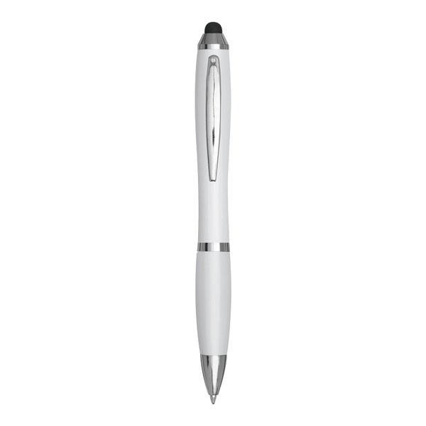 Ручка шариковая SWAY TOUCH, белая - Ручка шариковая SWAY TOUCH, белая