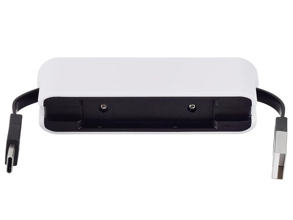USB-хаб «Hubix» с коннектором 2-в-1 USB-C и USB-A, 2.0 - USB-хаб «Hubix» с коннектором 2-в-1 USB-C и USB-A, 2.0