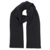 Шарф вязаный двойной "WIND SCARF"_черный,100% акрил