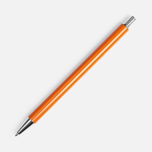 ручка шариковая slim beam, оранжевая