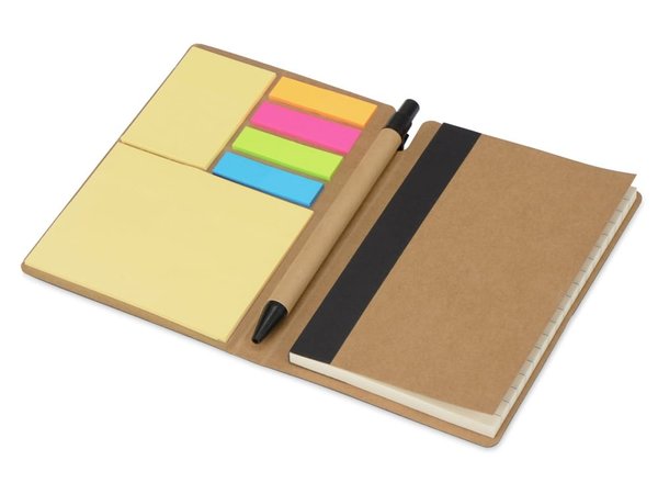 Набор стикеров А6 «Write and stick» с ручкой и блокнотом - Набор стикеров А6 «Write and stick» с ручкой и блокнотом