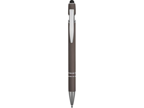Ручка-стилус металлическая шариковая «Sway» soft-touch - Ручка-стилус металлическая шариковая «Sway» soft-touch