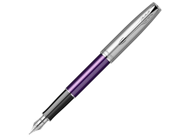 Ручка перьевая Parker «Sonnet Essentials Violet SB Steel CT» - Ручка перьевая Parker «Sonnet Essentials Violet SB Steel CT»