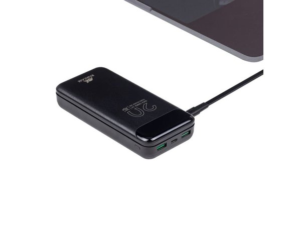Внешний аккумулятор с дисплеем, 20000 mAh - Внешний аккумулятор с дисплеем, 20000 mAh