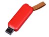 USB 2.0- флешка промо на 4 Гб прямоугольной формы, выдвижной механизм
