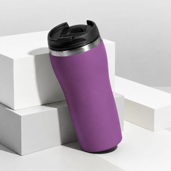 Термокружка «Double wall mug С1» soft-touch, 350 мл - Термокружка «Double wall mug С1» soft-touch, 350 мл