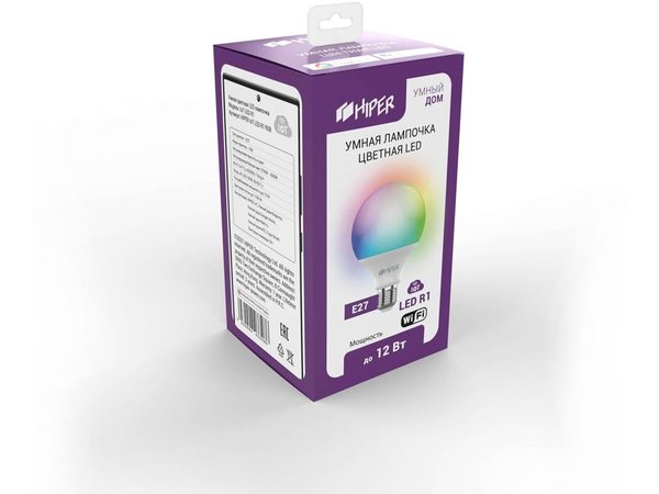 Умная LED лампочка «IoT R1 RGB» - Умная LED лампочка «IoT R1 RGB»