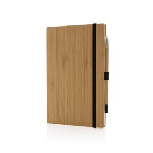 блокнот с вечным карандашом bamboo fsc®