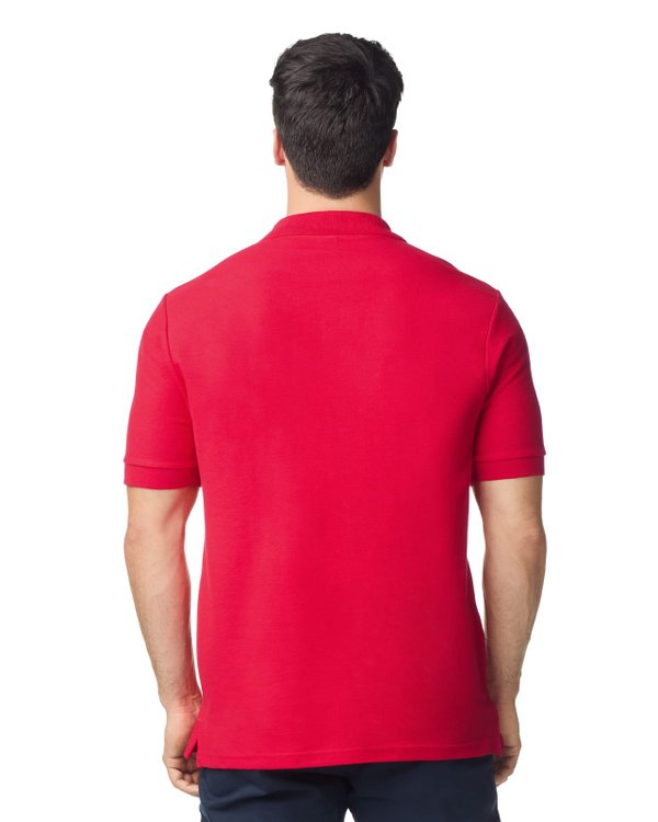 Футболка поло PREMIUM COTTON ADULT DOUBLE PIQUE - Футболка поло PREMIUM COTTON ADULT DOUBLE PIQUE, КРАСНЫЙ S
