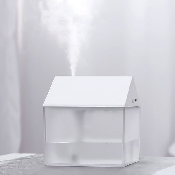 Светодиодный USB увлажнитель Home, белый - Светодиодный USB увлажнитель Home, белый
