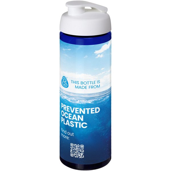 Спортивная бутылка H2O Active® Eco Vibe 850 мл с откидной крышкой - Спортивная бутылка H2O Active® Eco Vibe 850 мл с откидной крышкой