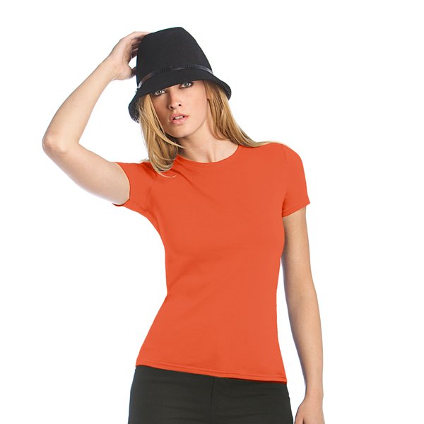 Футболка женская Women-only - Футболка женская Women-only коралловый XS