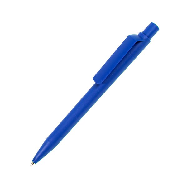 Ручка шариковая DOT, матовое покрытие - Ручка шариковая DOT, синий, матовое покрытие, пластик