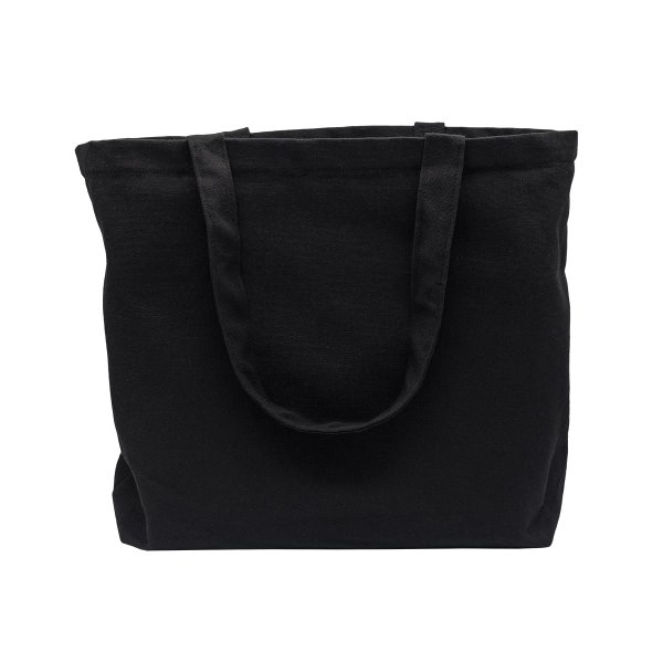 Сумка Peyoton из полиэстера и хлопка, 340 г/м2, черная - Сумка Peyoton из полиэстера и хлопка, 340 г/м2, черная