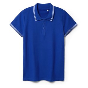 рубашка поло женская virma stripes lady, ярко-синяя