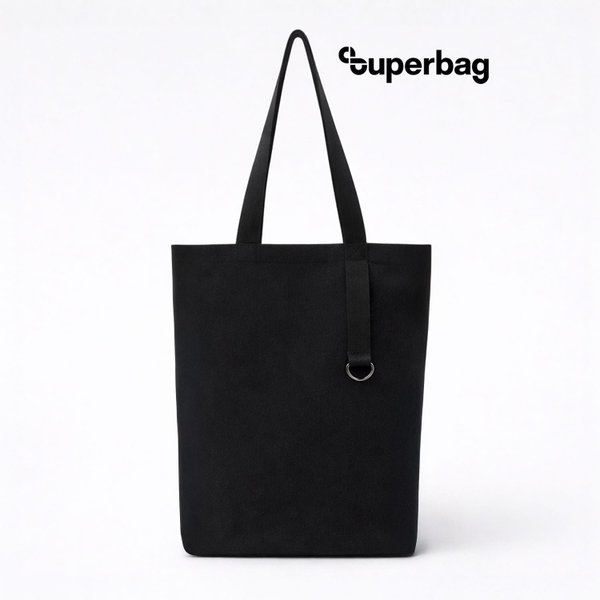 Шоппер/рюкзак Superbag Transformer, с молнией и двумя отделениями - Шоппер/рюкзак Superbag Transformer, с молнией и двумя отделениями (черный)