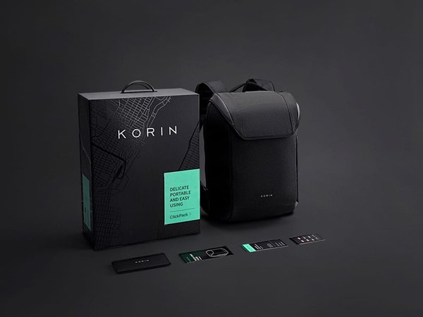 Водостойкий антикражный рюкзак Clickpack для ноутбука 15.6« - Водостойкий антикражный рюкзак Clickpack для ноутбука 15.6«