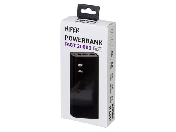 Портативный внешний аккумулятор «FAST», 20000 mAh - Портативный внешний аккумулятор «FAST», 20000 mAh